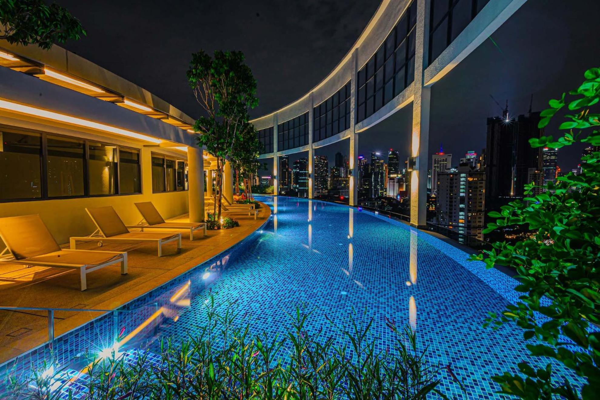 The Atrium At Jalan Ampang By Okbnb - Luxury 3 Bedroom Family With Balcony, 3 Mins To Klcc Apartment *