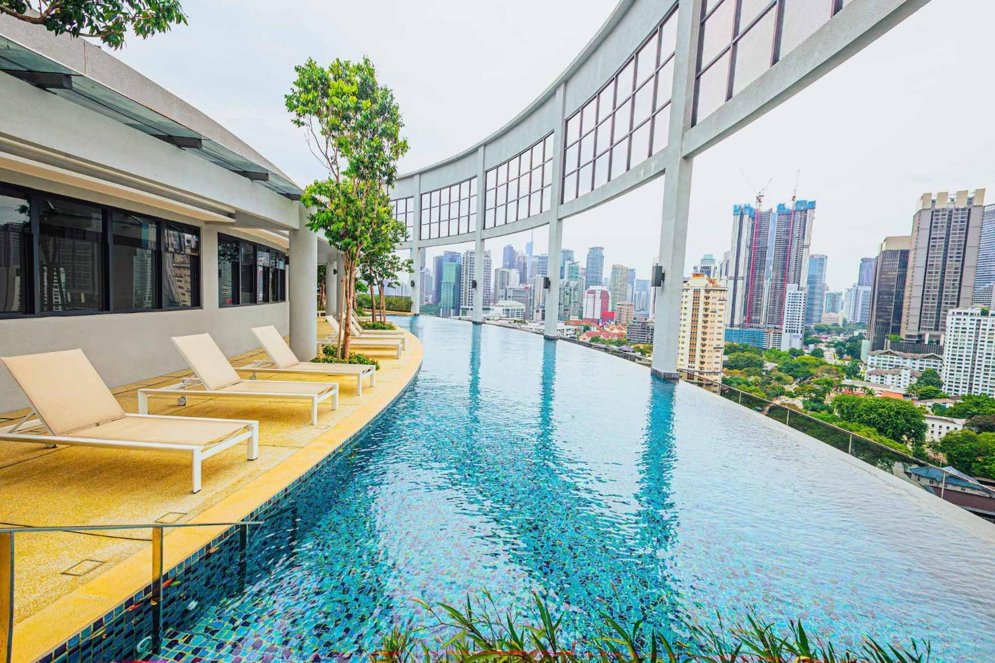 Pangsapuri The Atrium At Jalan Ampang By Okbnb - Luxury 3 Bedroom Family With Balcony, 3 Mins To Klcc Kuala Lumpur
